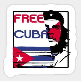 Free Cuba Sticker